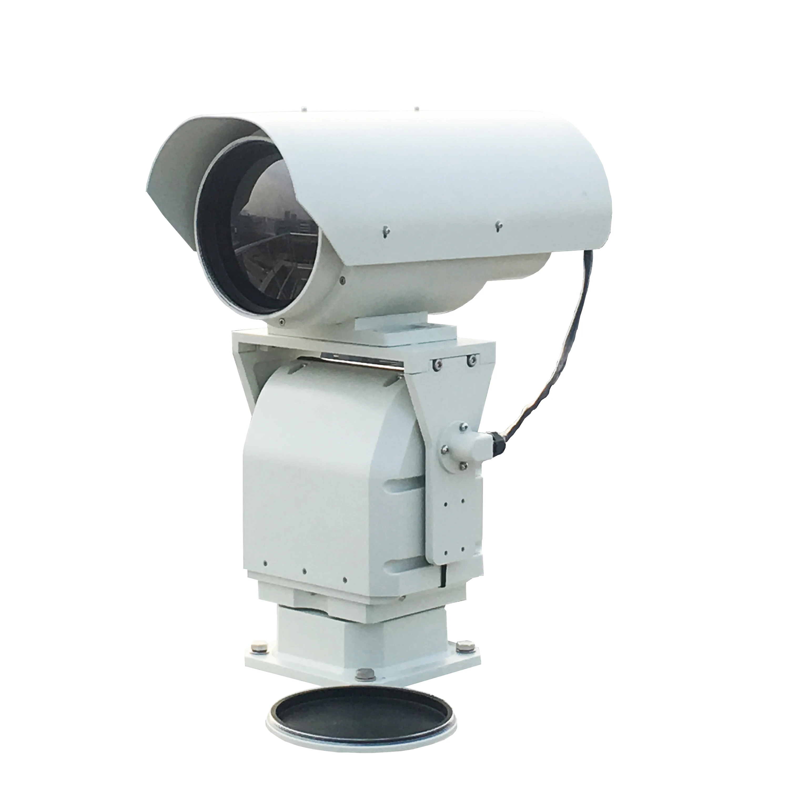 Rugged Long Range PTZ Uncooled Cooled Thermal Camera For Vehicle