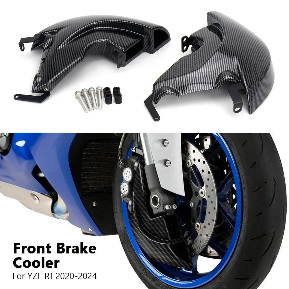 

New Motorcycle Accessories For YAMAHA YZF-R1 YZF R1 2020 2021 2022 2023 2024 Front Brake System Air Cooling Ducts Kit