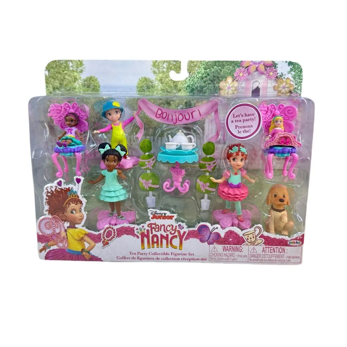 Maison de jeu pour filles, poupées raiponce Ariel Nancy princesse Elsa, ensemble de jouets pour le thé de l'après-midi