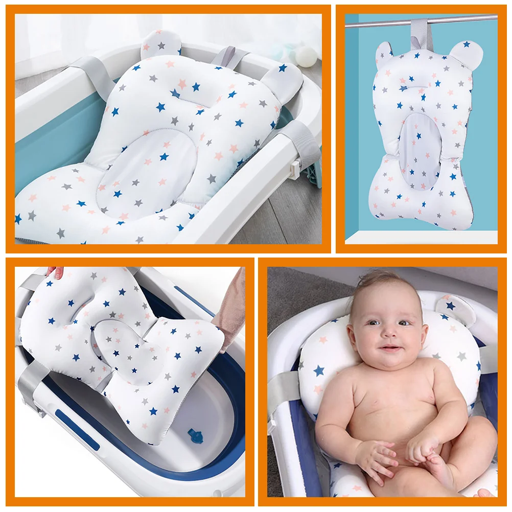 Adjustable Support Floating Newborn Toddler Strong Buoyancy Bathing Mat Most Tubs Gift Idea Summer Bathing Comfort Infant - Image 4