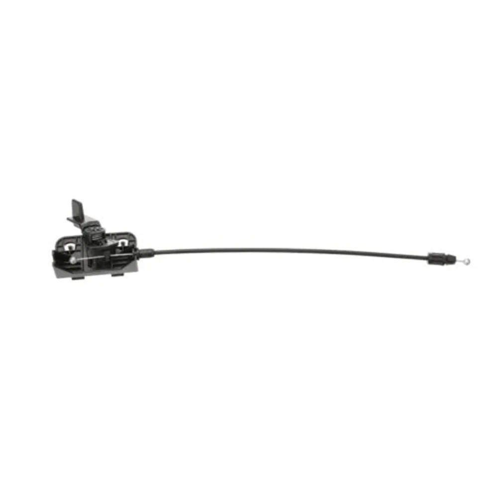 Voor JEEP 2017-2021 Voor KOMPAS KAP CATCH SECUNDAIRE RELEASE KABEL 68257542 AA ZWARTE METALEN ACCESSOIRES VOOR VOERTUIGEN