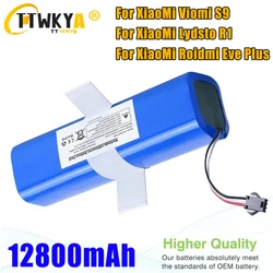 Original 12800mAh Li-ion Battery Lydsto R1,Roidmi Eve Plus,Proscenic M7 MAX,M7 Pro,M8 Pro,U6,Lenovo LR1 Vacuum Cleaner