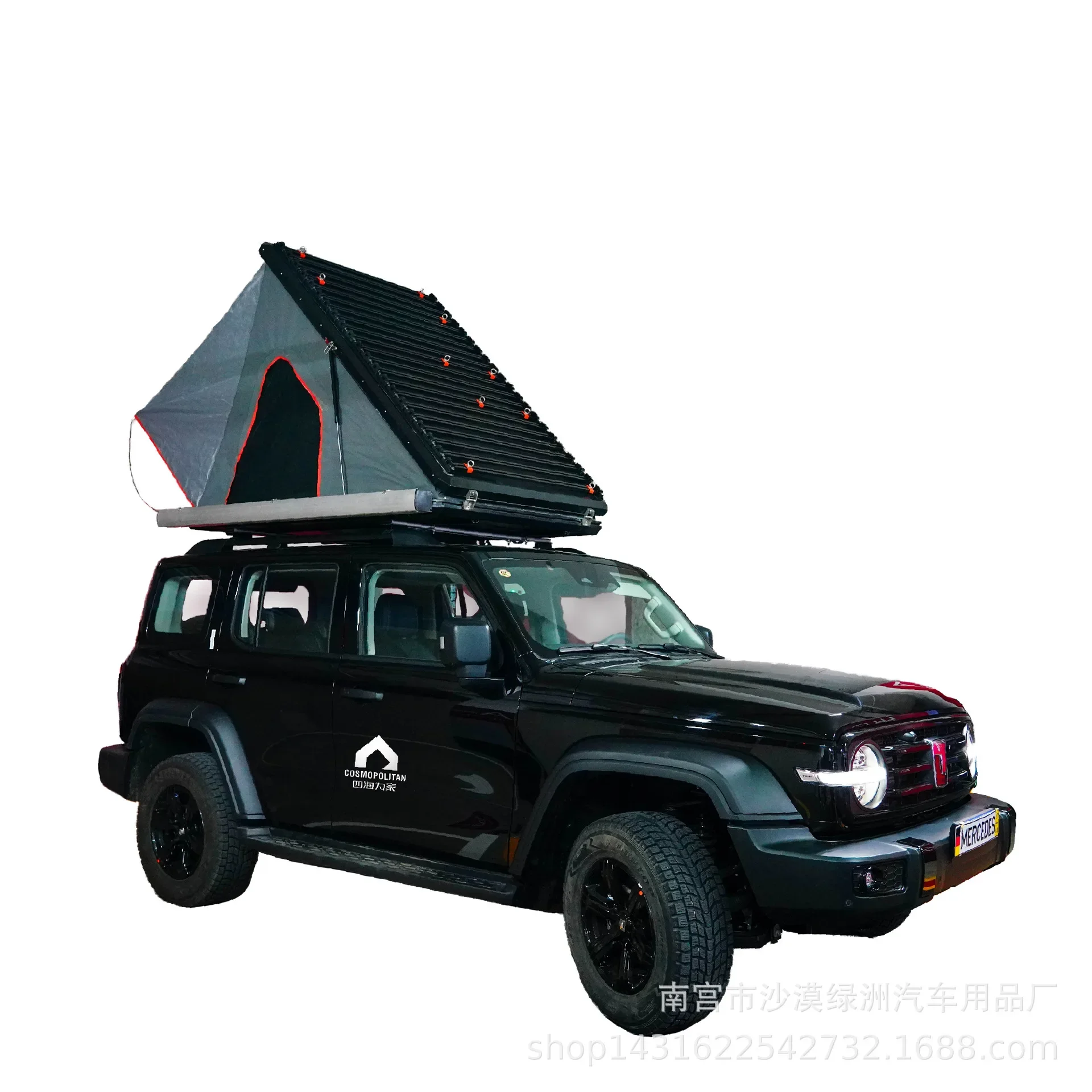 Tourist roof tent outdoor new aluminum alloy car camping wholesale manufacturer RV travel waterproof