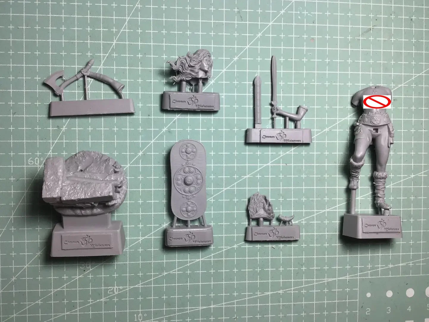 54mm  Resin Model Figure GK， Unassembled and unpainted kit