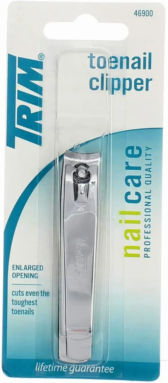 

Professional Toenail Clipper for Thick Nails, Sharp Stainless Steel, Easy Grip Handle