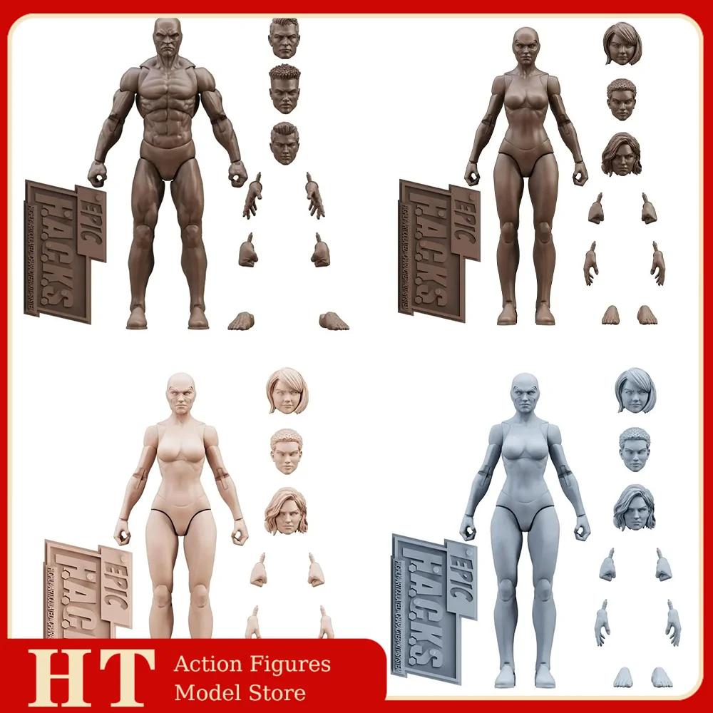 Presale BFS Boss Fight 1/12 Female Body Male Body Yellow Skin Black Skin Multiple Choice About 16cm Action Figure Body Original