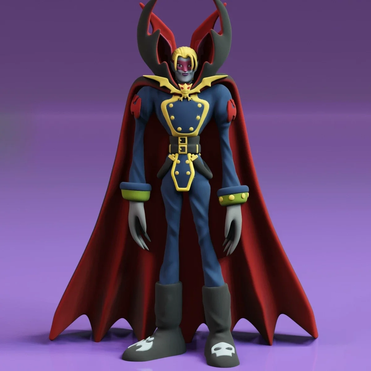 

Модель по индивидуальному заказу 15 см Vamdemon Модель игрушки Digimon Adventure Gk Настроить модель для 3D-печати