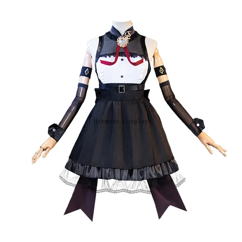 Puella Magi Madoka Magica Miki Sayaka Sakura Kyoko Ko cosplay costume New Gothic style black dress wig women sexy dress