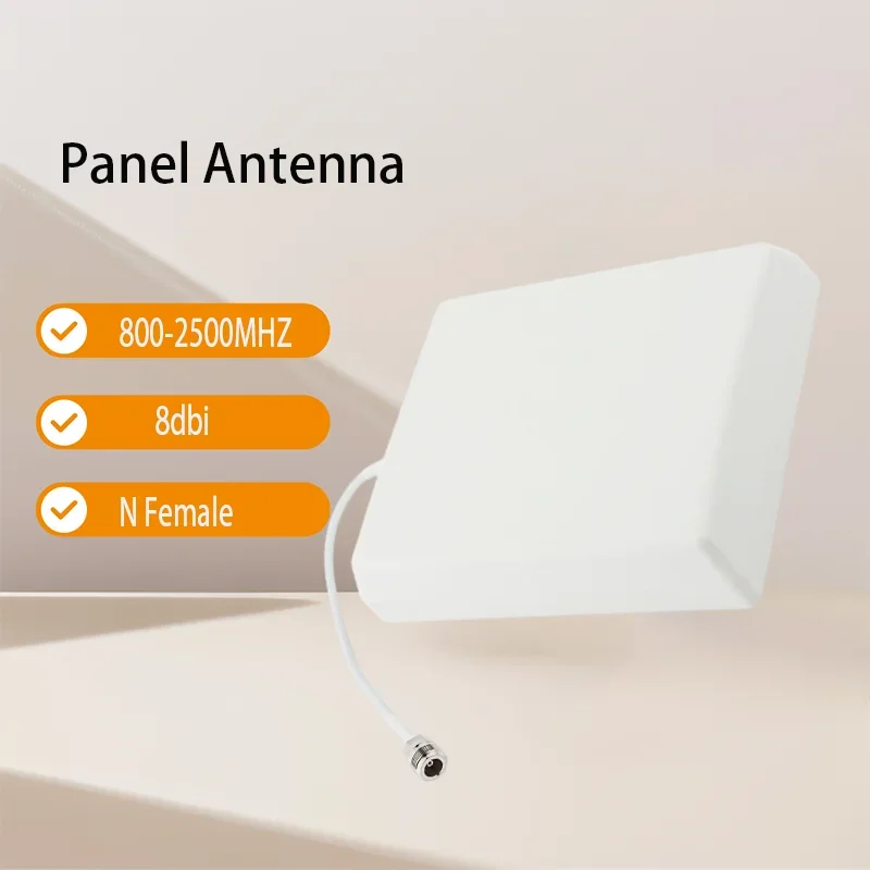 

800-2500MHZ 4G LTE 7/8dbi Indoor Wall Mounted Panel Antenna Increase Cell Phone Signal Booster Router Antenna