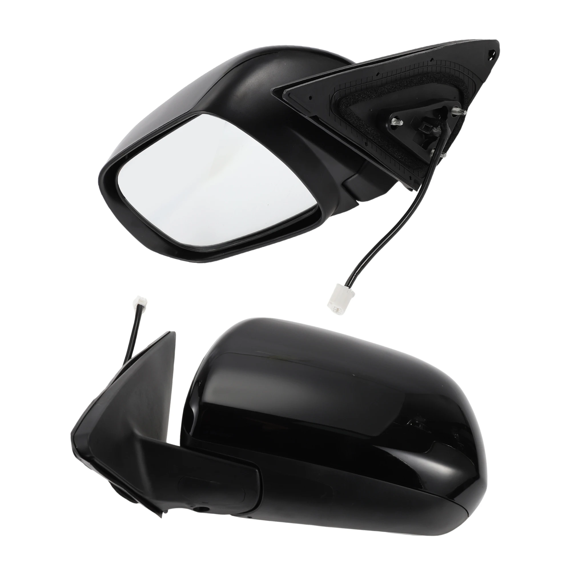 

UXCELL Left Right Driver Side Door Mirror Replacement Side View Mirror Assembly for Toyota Highlander Non-Heated Mirror Glass