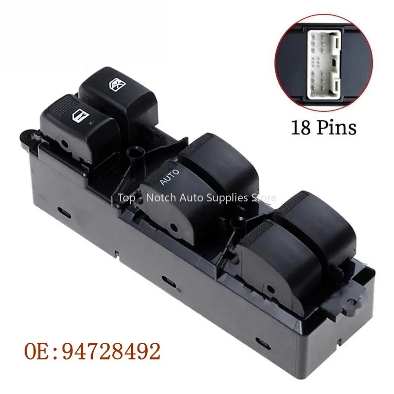 

Electric Power Window Switch Lifter Regulator Button for Chevrolet GMC S10 Window Glass Switch Control Replacement 94728492