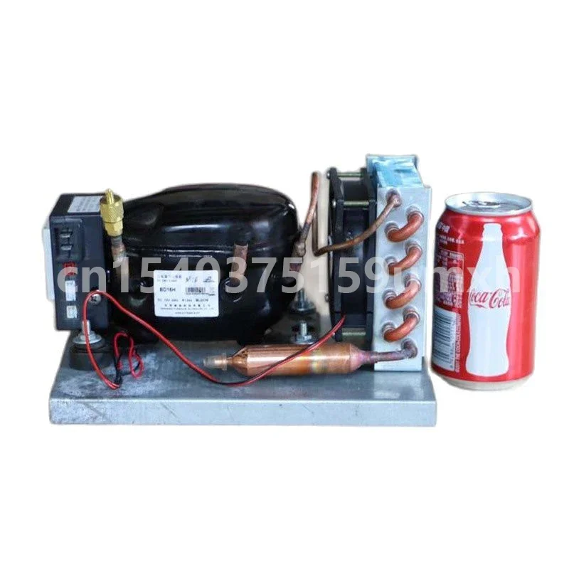 DC Compressor Unit Car Refrigerator Freezer Refrigeration Unit Condensing Unit Compressor DC12V24V BD15HC