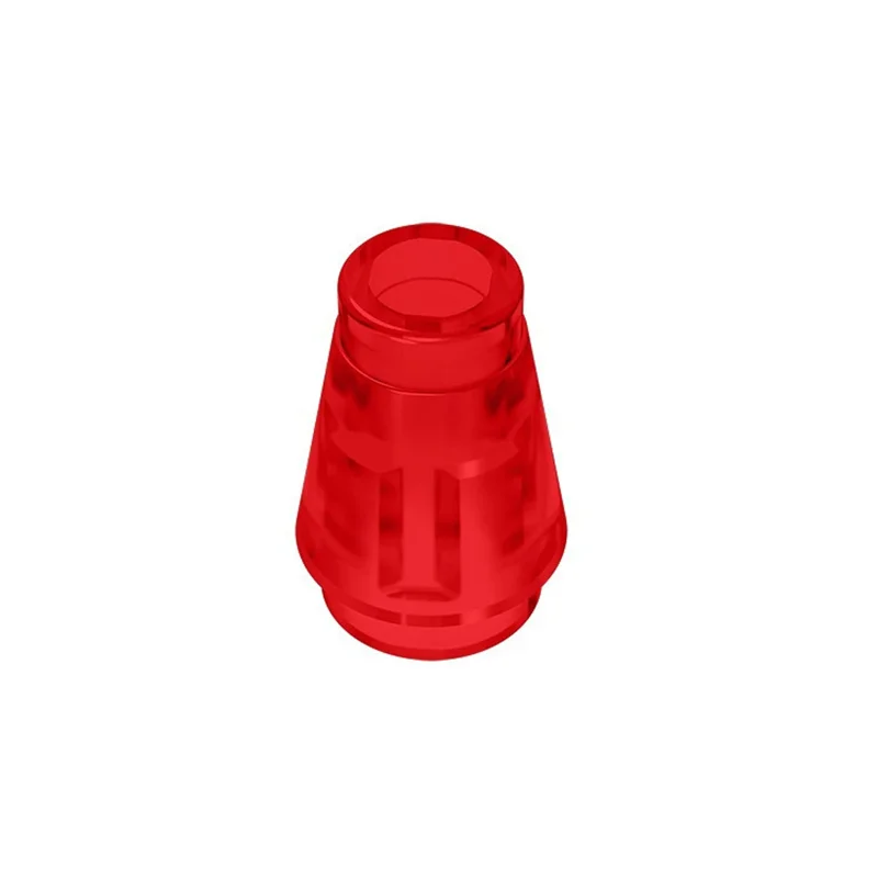 50 Stück 59900 1x1 Kegel-Bausteine mit oberer Rille 4589 Bausteine Lehrreiches Partikel-Montagespielzeug Kindergeburtstagsgeschenke – Detail 12