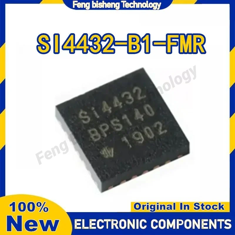 

5PCS SI4432-B1-FMR SI SI4432 SI4432-B1 IC RF TXRX Chip QFN20 100% New Original in stock