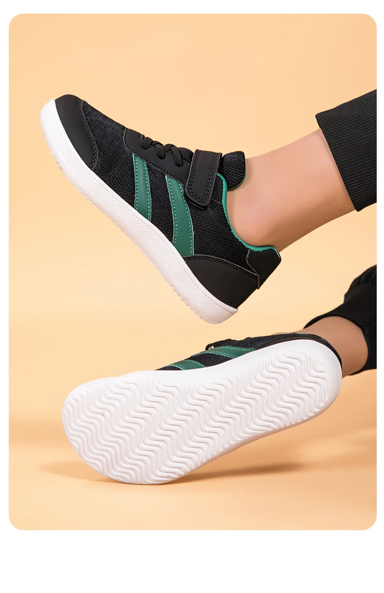Barfußschuhe für Kinder, breite Version, für Jungen und Mädchen, rutschfester Babyschuh, Kindersportschuh, Zero-Drop, gesunde Sohle, atmungsaktiv – Detail 17