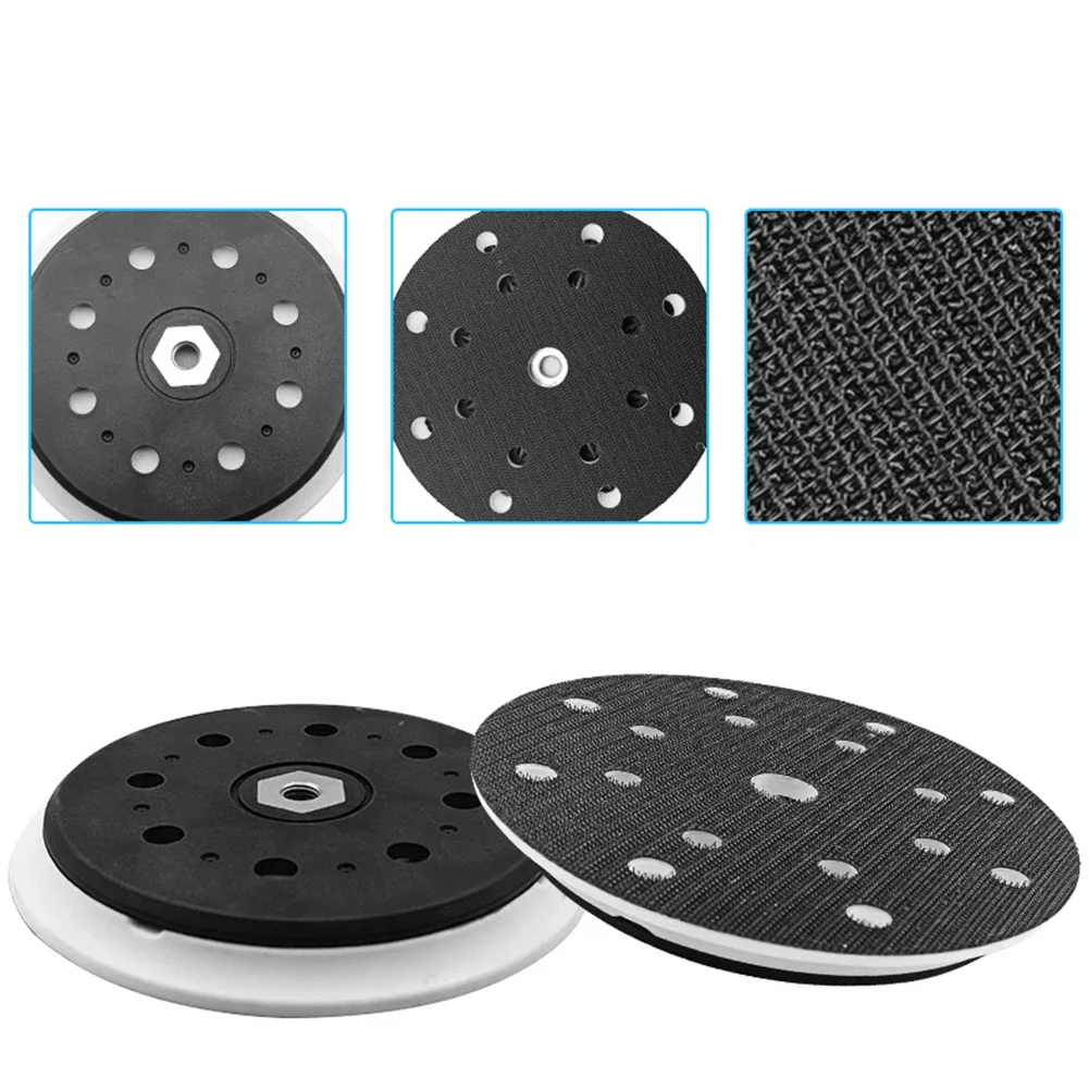 

8 Hole Sander Backing Pad Polishing Disc For BO6050 BO6050J 197314-7 Orbital Sander Abrasive Power Tools 6 Inch 148mm