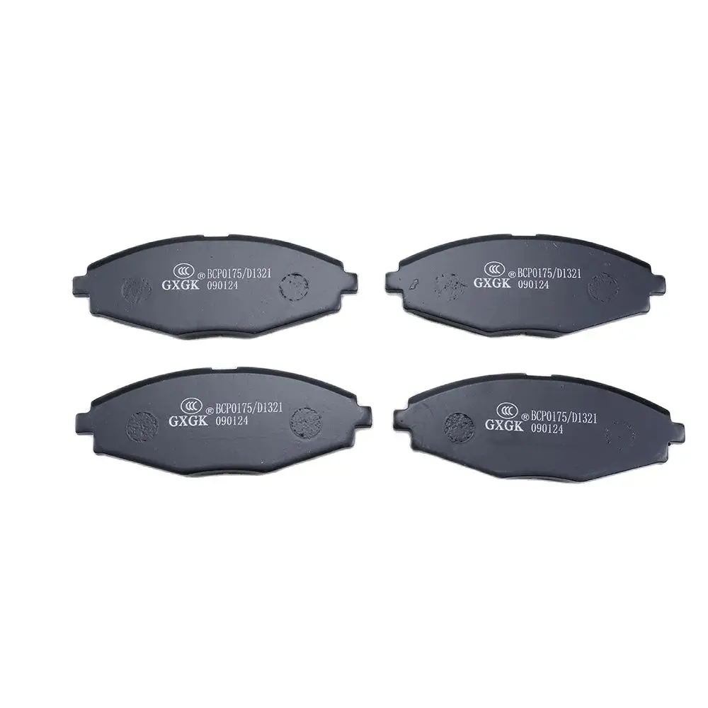 Front Brake Pad Set For Daewoo Lanos Dearcc FAW Haima JMC E200N Chery QQ Chevrolet Spark Changan Oshan Neta N01 V D1321 96446175