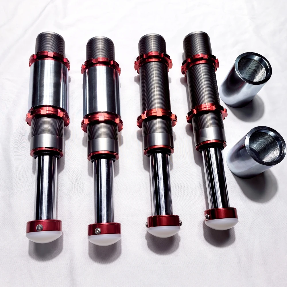Adjustable 4-Inch Suspension Shock Absorber for 4x4 Off-Road Front & Rear Red Bumpstop 2inch 3inch 4inch