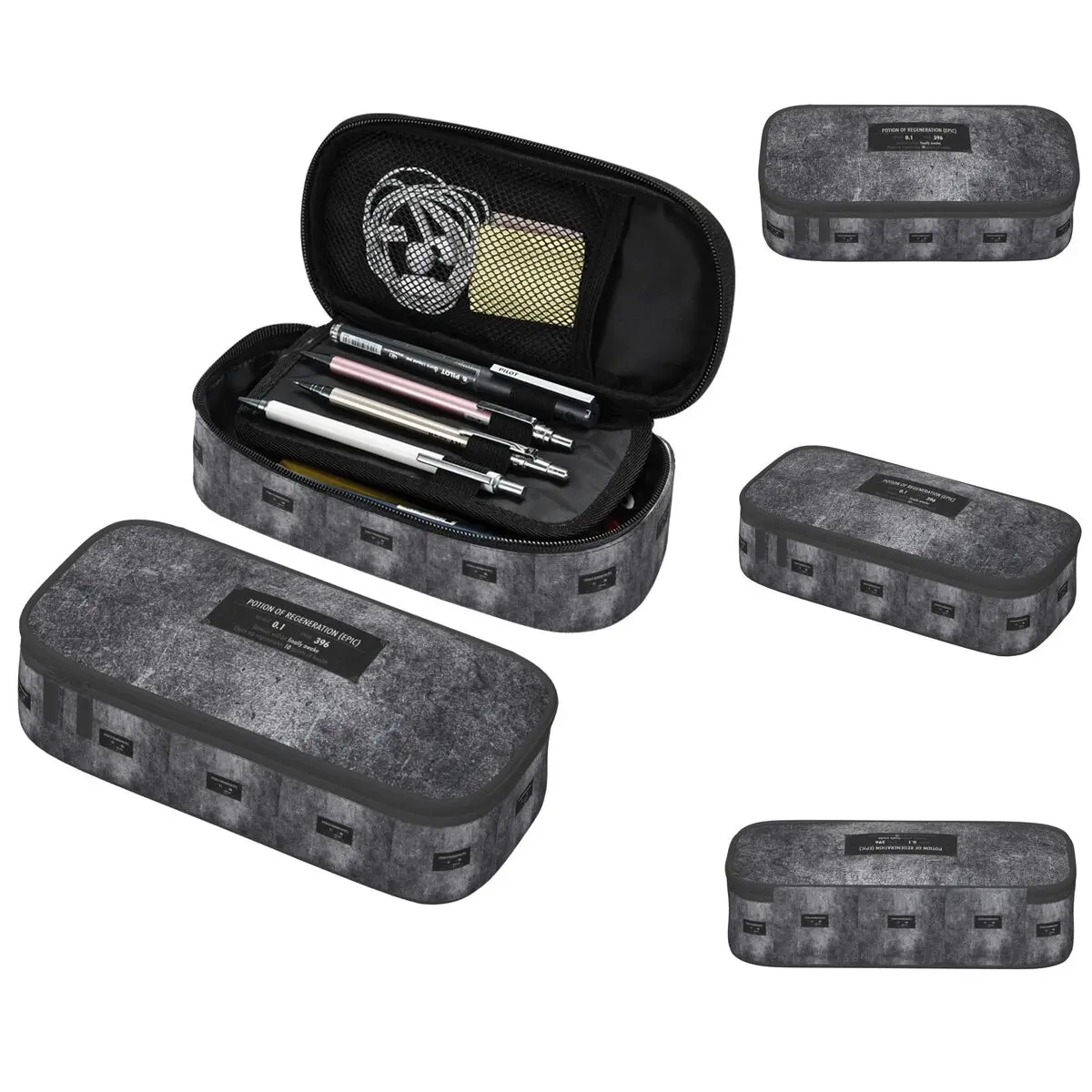 SKYRIM - Old Scrolls - Dragonborn Estojo de lápis para estudantes, presentes, caixa de caneta, bolsa de lápis, material de papelaria, bolsa porta-canetas