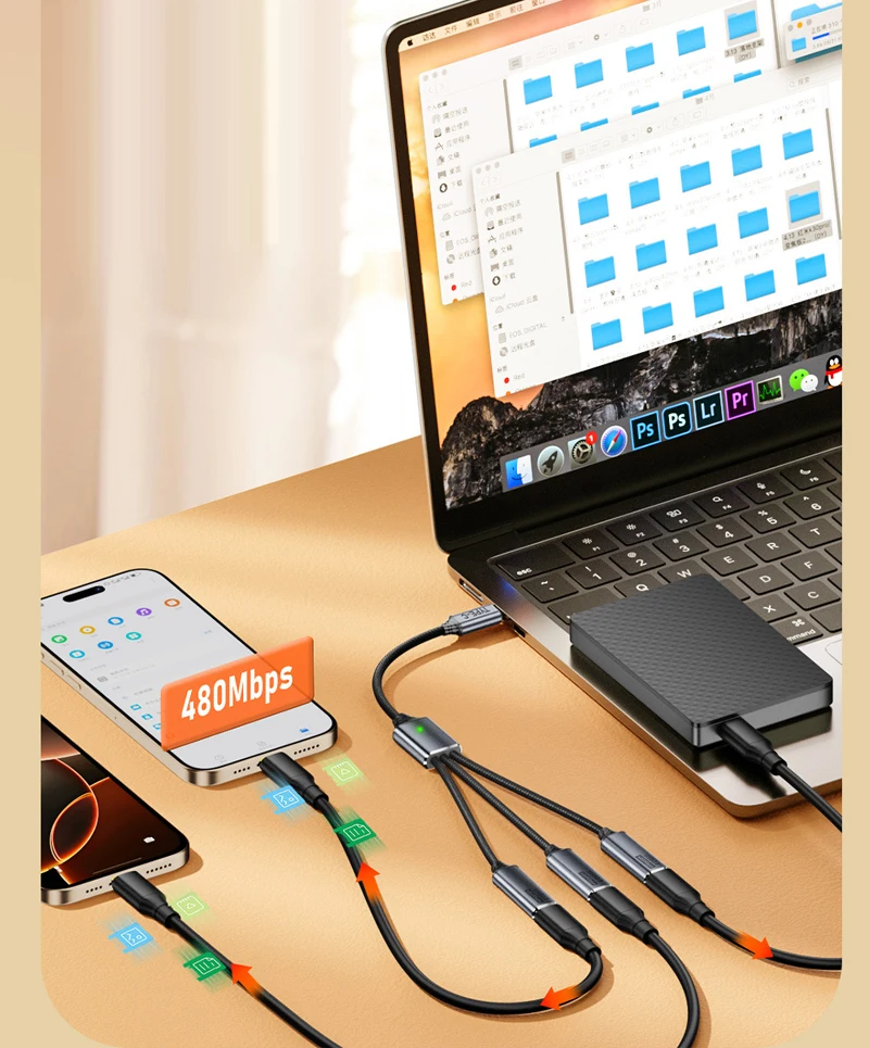 30 سنتيمتر OTG USB نوع الفاصل كابل USB HUB 2.0 ذكر إلى أنثى تمديد الحبل محول شاحن البيانات لطابعة الهاتف فلاش USB #6