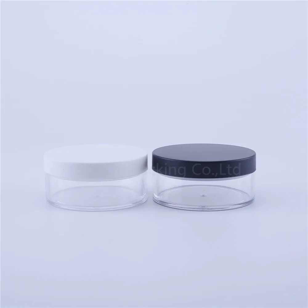 

Puff Box 500pcs 50g Loose Powder jar, 50ml Empty Loose Powder Jar With Rotating Sifter
