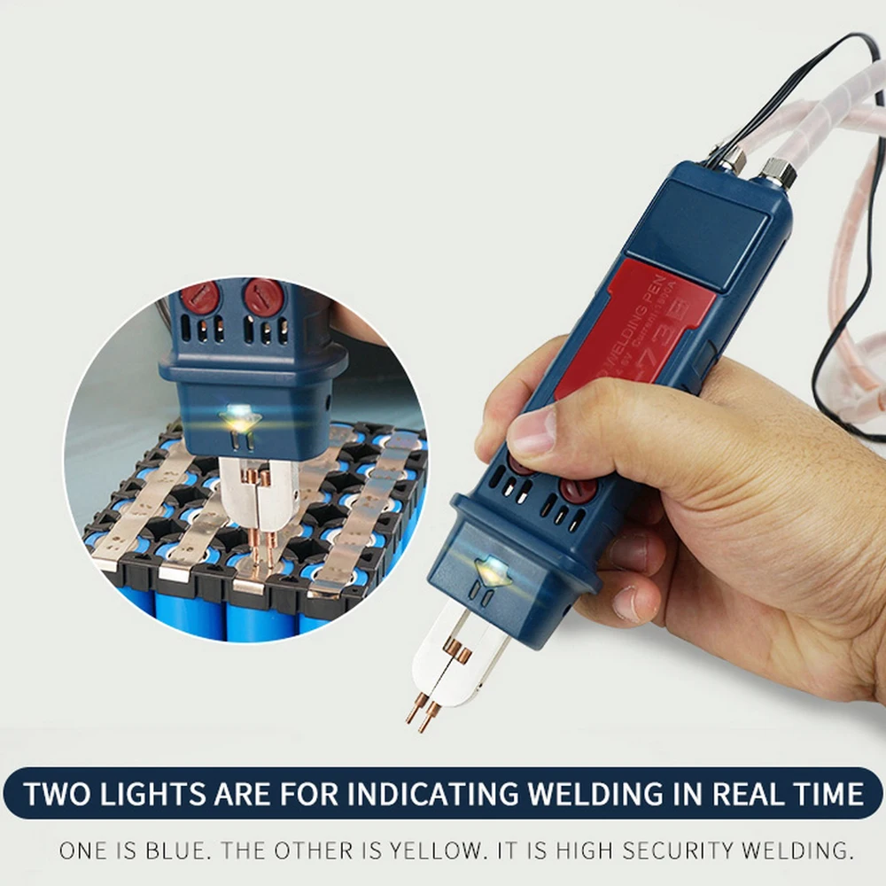 Polymer Battery Spot Welding Machine Portable Small Spot Welder for 737G+ 737DH Series DIY Precision Profession Welding Pen