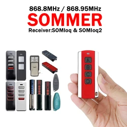 SOMMER Pearl 4018 Vibe Twin Radio Remote Control 4018V000 TX55 868-4 4019 4019V000 4019V003 4019V021 Garage Door Opener 868MHz