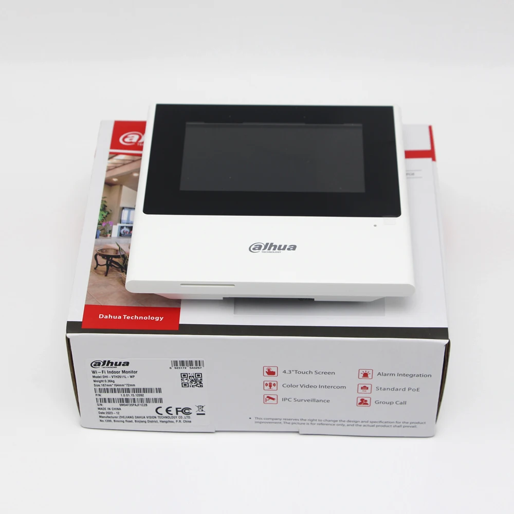 Original Dahua VTH2611L-WP Wireless PoE 4.3