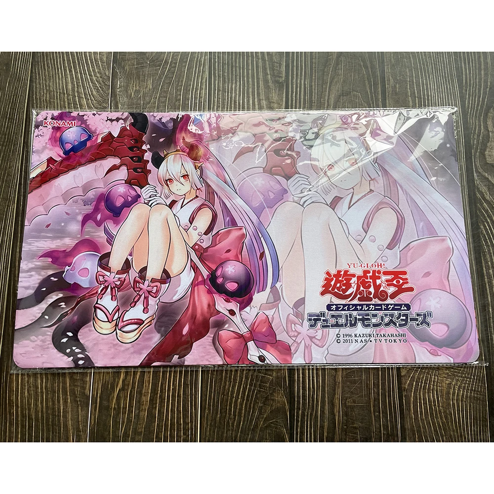 Yu-Gi-Oh Red Blossoms from Underroot Playmat Mat Card Pad YGO KMC TCG YuGiOh MAT-48