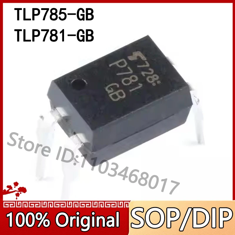 50Pcs/lot TLP785-GB TLP785 TLP781 TLP781GB DIP-4 P785 Optocoupler