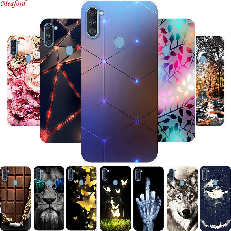 Phone Funda For Samsung Galaxy M11 A30 A11 Case Soft Silicone Back Cover Case For Samsung A11 A20s A30 M11 Case M 11 A 11 Coque