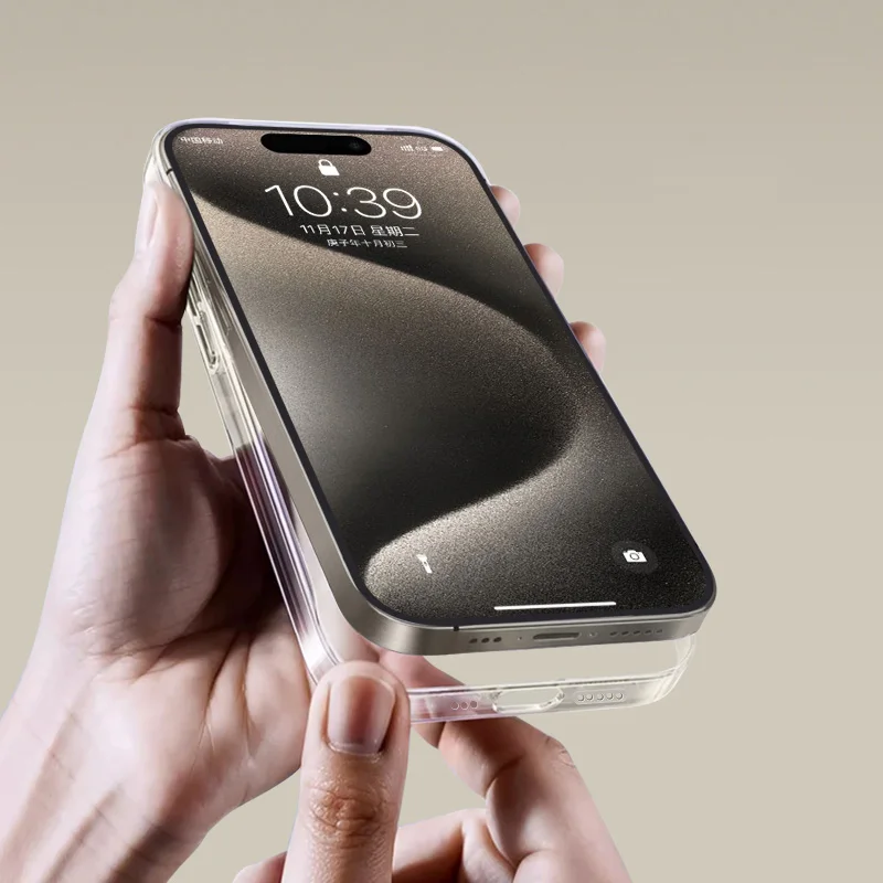 面白い漫画パンダ柄クリアスマホケース iPhone 16 15 14 11 12 13 Pro Max Mini 7 8 Plus XS X SE 16E対応 透明カバー