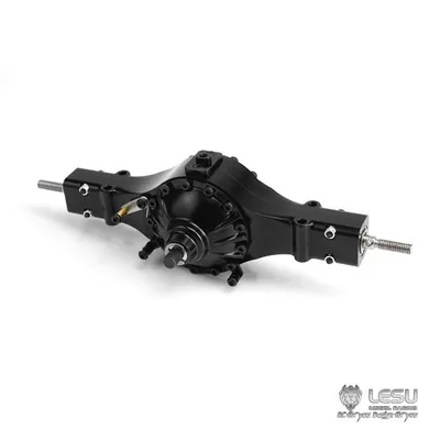 LESU 1/14 LKW Tamiya Traktorachse Q911 Serie Differentialsperre Schlammachsmodell Radium Geschwindigkeit Klassische Achse 7