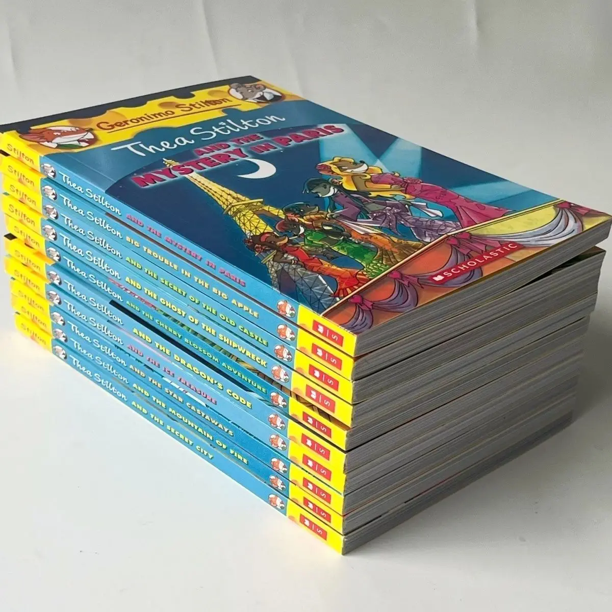 Imagem -02 - Volumes de Rato Inglês Repórter Feminino Geronimo Stilton Thea Stilton História Livros para Crianças Inglês Idades 812 Anos de Idade 10