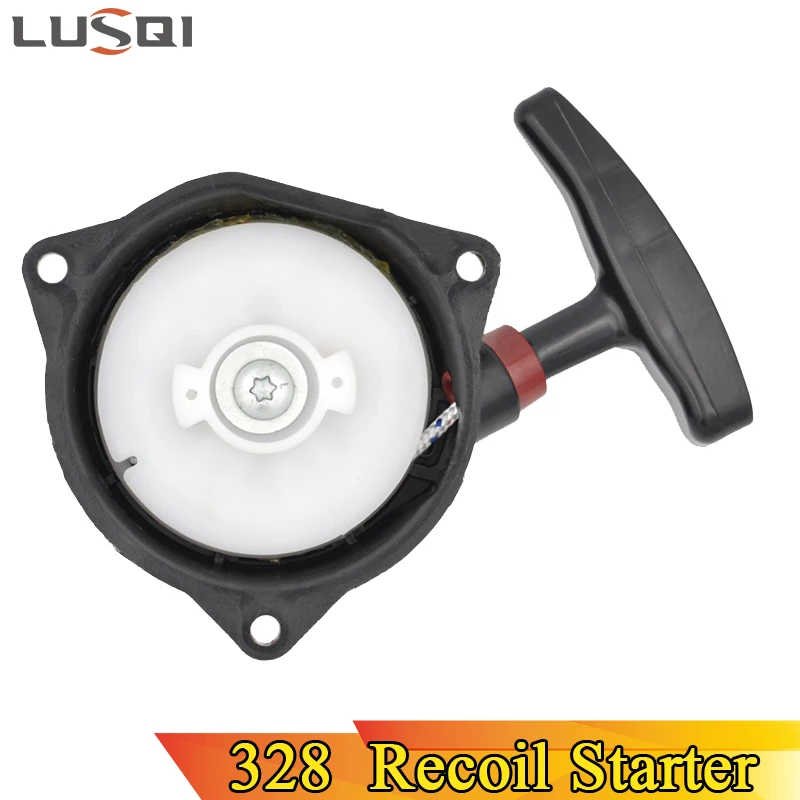 LUSQI Garden Tools Recoil Pull Starter 328 Lawn Mower For tbc-325/tbc-328/tbc-355 Gasoline Brush Cutter Start Replacements