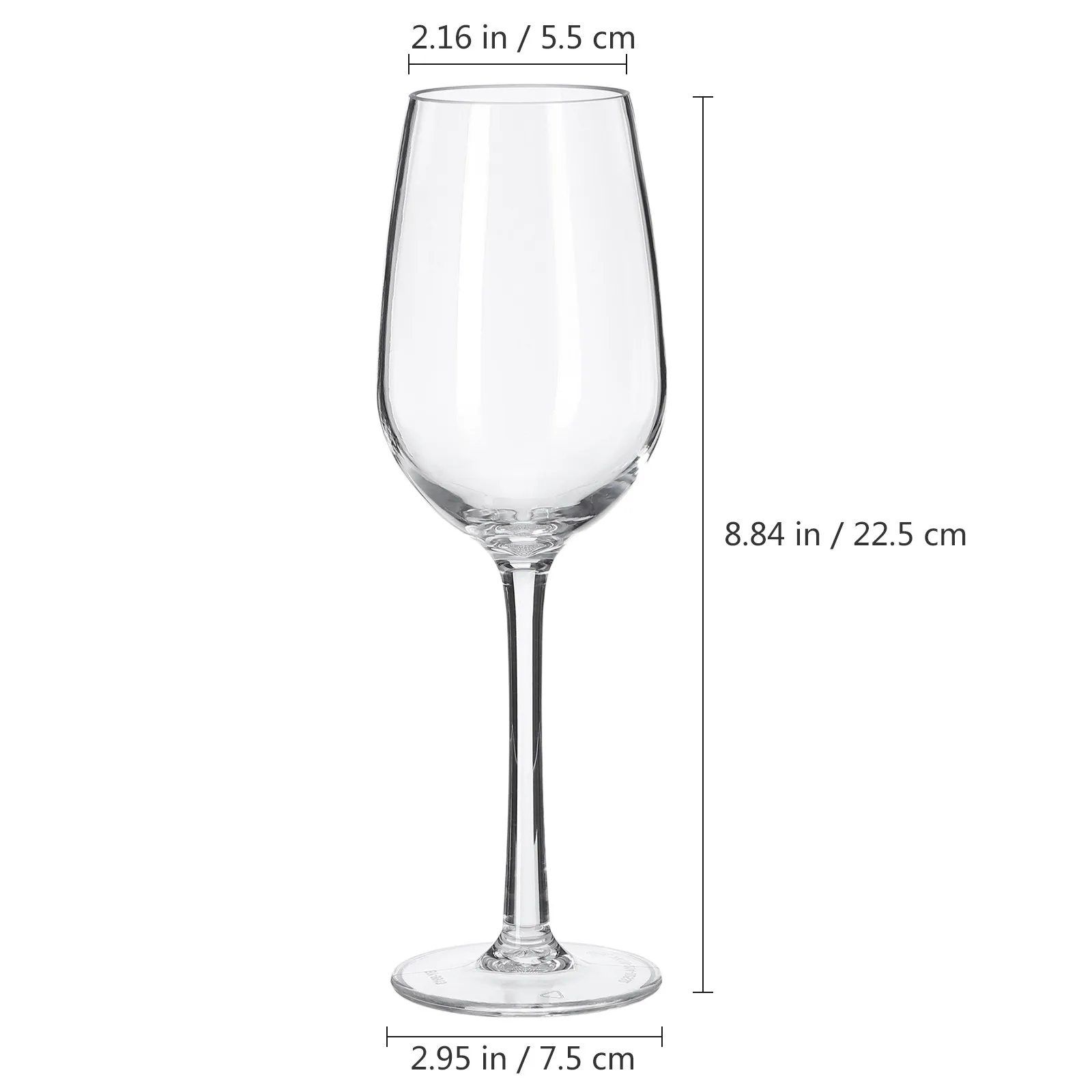 2Pcs Floating Wine Glasses Premium Shatterproof PP Design for Pool Beach Bathtub Lounging Cocktail Serving Outdoor Party