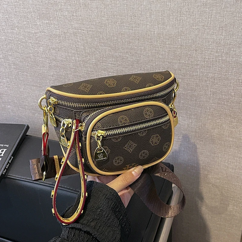 

Luxury Leather Shoulder Bag Women's Designer Crossbody Handbag Stylish Tote Purse Elegant Messenger