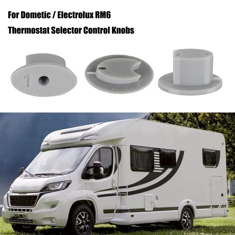 For Dometic Electrolux Rm6 2412138006 2412137008 Caravan Fridge Door Selector Knob Button Thermostat Selector Control RV Parts