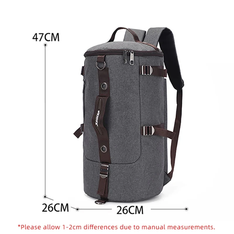 Large Capacity Fitness Gym Handbag Men\'s Travel Bag Outdoor Sports Business Backpack Multifunction Weekend Duffel Bags