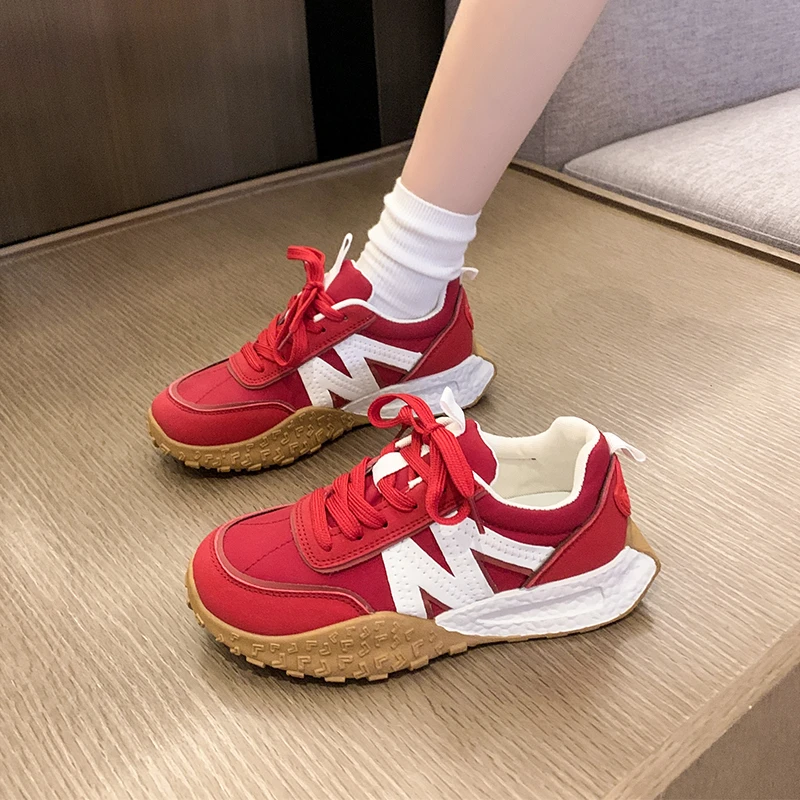 Spring Canvas Shoes for Women 2024 New Trend Korean Edition Daughter Student Running Shoes Casual Board Shoes Womens Sneakers