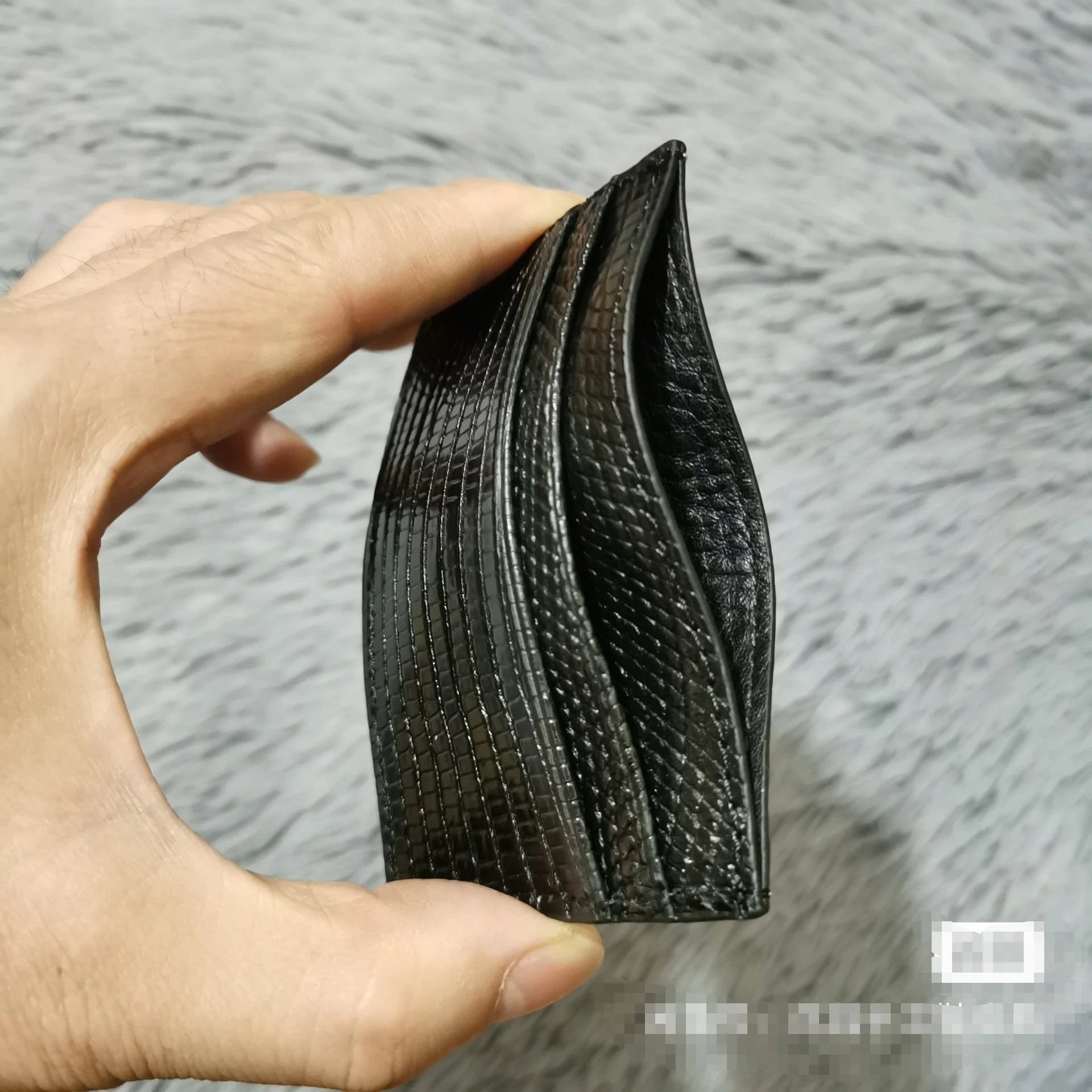 2026 New Snake & Lizard Leather men's Card Bag Fashion Leisure Genuine Leather Multi Card Holder Bag 45