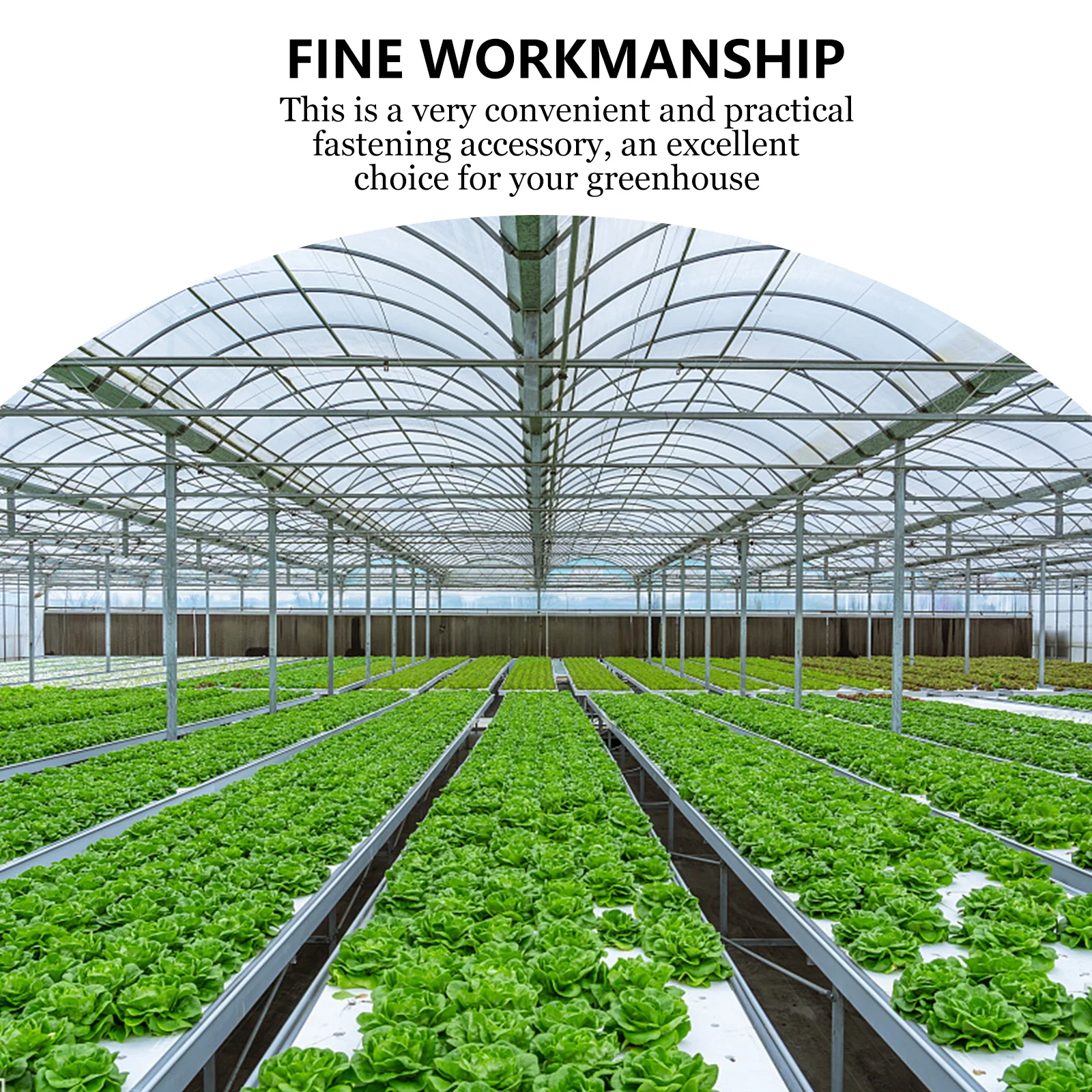 

50 Pcs Greenhouse Plug Accessories Clip Fixed Clamp Plastic Sun Shading Net Clips