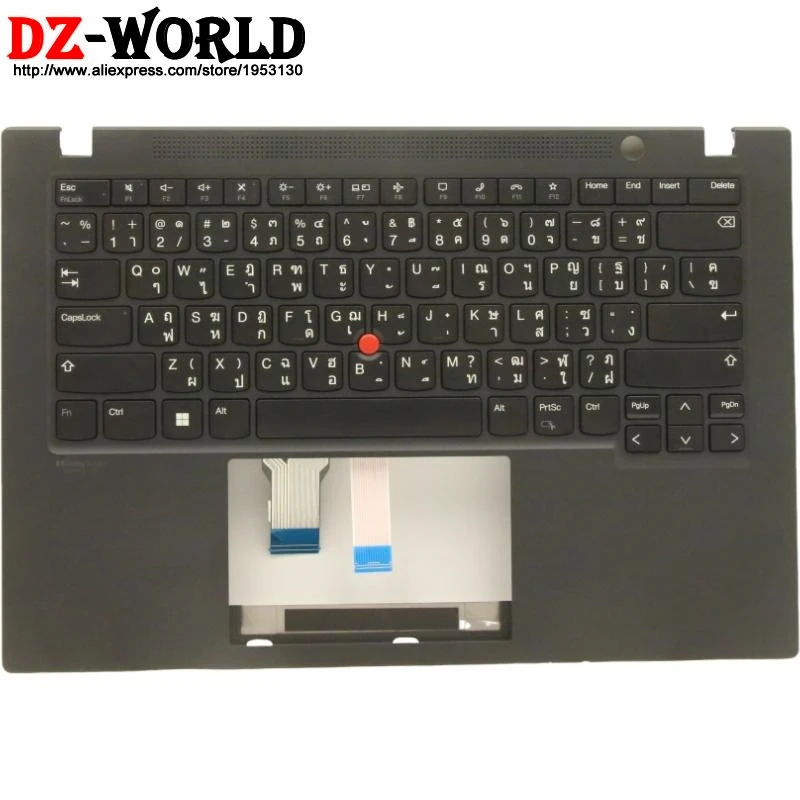 

Тайская клавиатура с корпусом и верхним корпусом для ноутбука Lenovo Thinkpad T14s Gen2 5M11C47849 5M11C47851 5M11C47852 5M11C47850