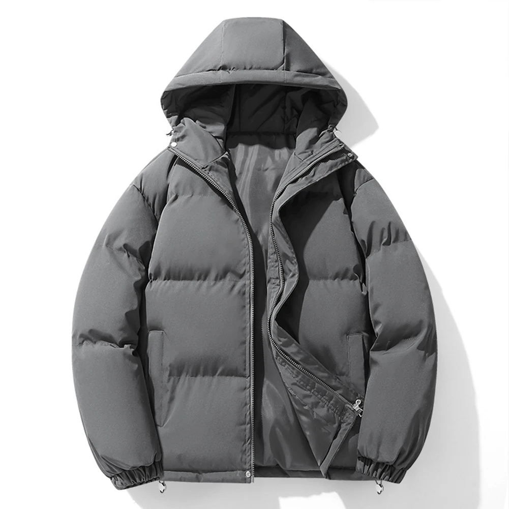 Heren Winter Warme Parka's met capuchon Paar Outdoor Uitloper Jas Gewatteerde sportjassen