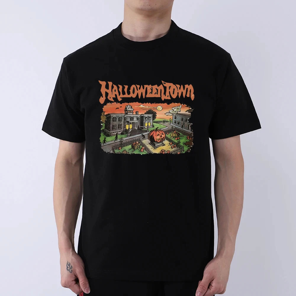 Happy Halloween Trick or Treat T-shirt Cute Jack-O-Lantern Witch Ghost Spider Halloween Cat Human Skeleton Man Woman Best Gift