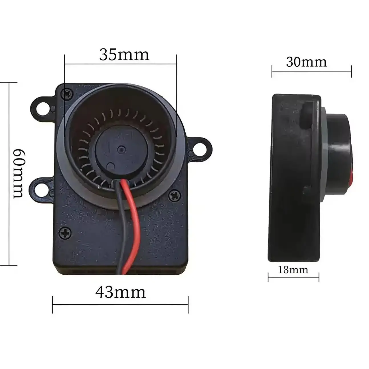 For LED Headlight Lens Cooling Vent Cover Car Headlamp Air Conditioning Fan Modified Heat Sink