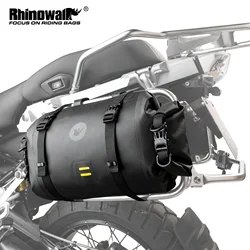 Rhinowalk  Motorcycle Side Bag 100% Waterproof Back Seat Tail Pannier Rack Bag 8L/12L/16L/24L Travel Trunk Saddle Luggage Bag