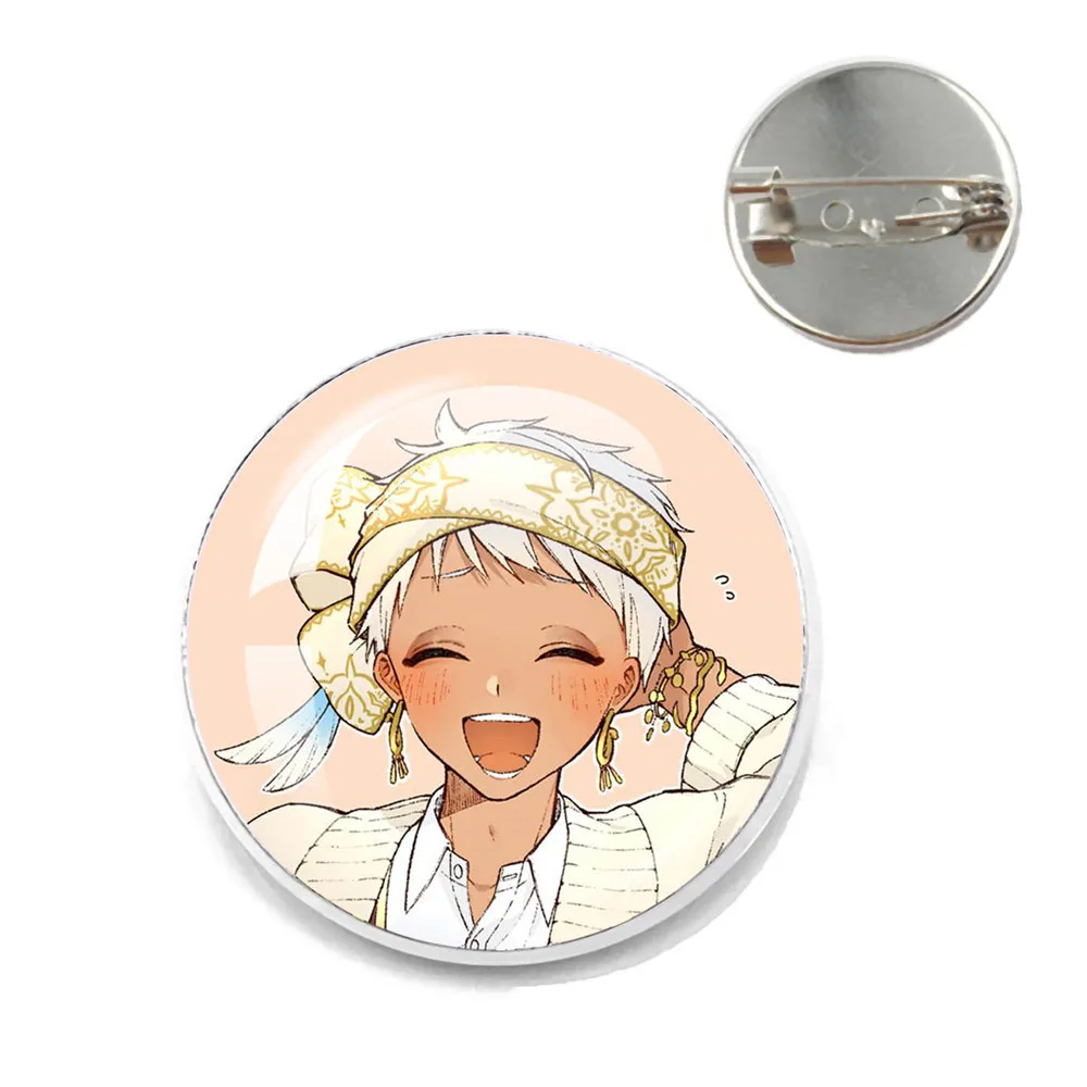 Twist Wonderland Pins Cartoon Glass Brooch Handmade Backpack Clothes Accessories Anime Collection Badge Decoration Pins Gift