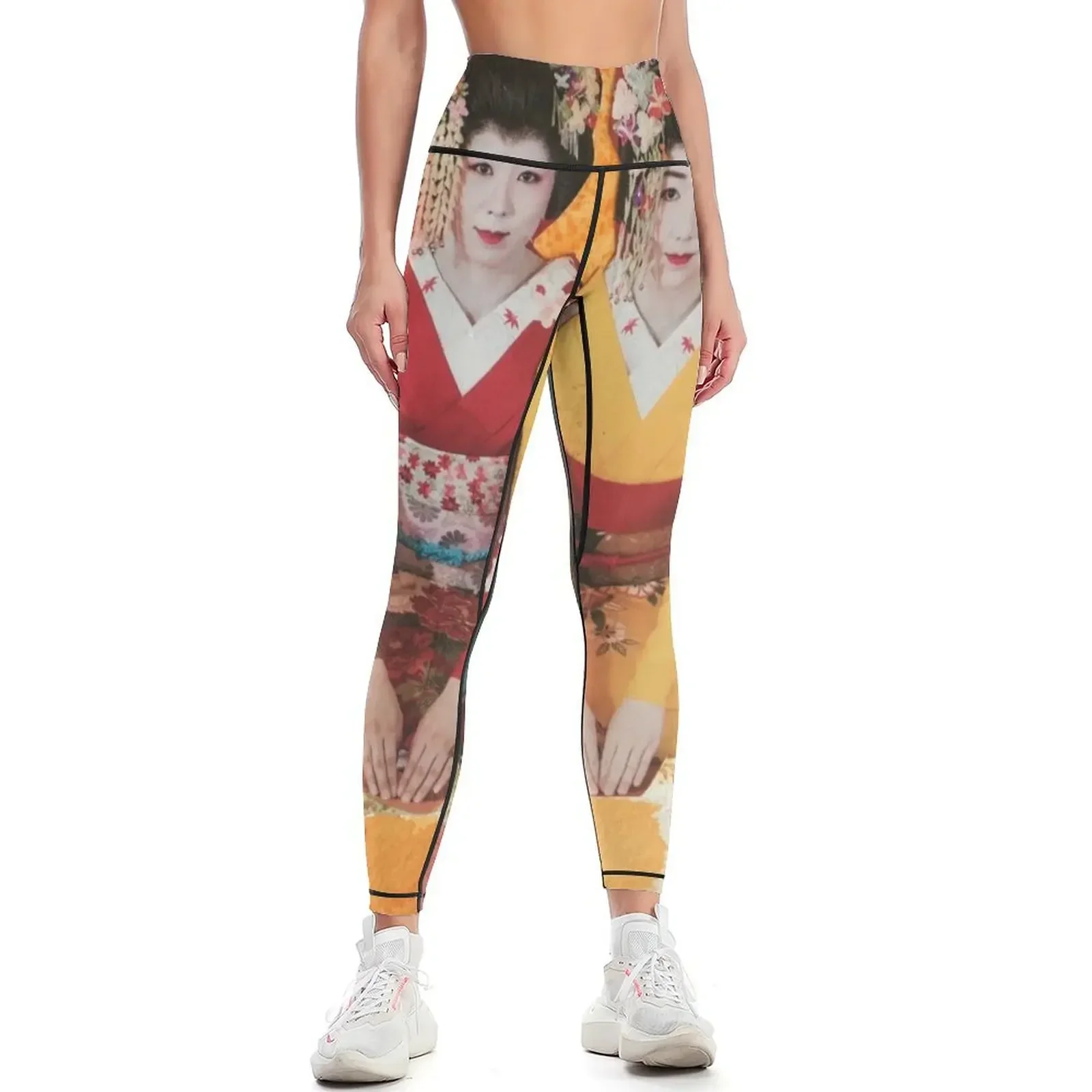 

Three Little Maids Leggings sporty woman push up Fitness clothing Women's fitness fitness set gym Womens Leggings