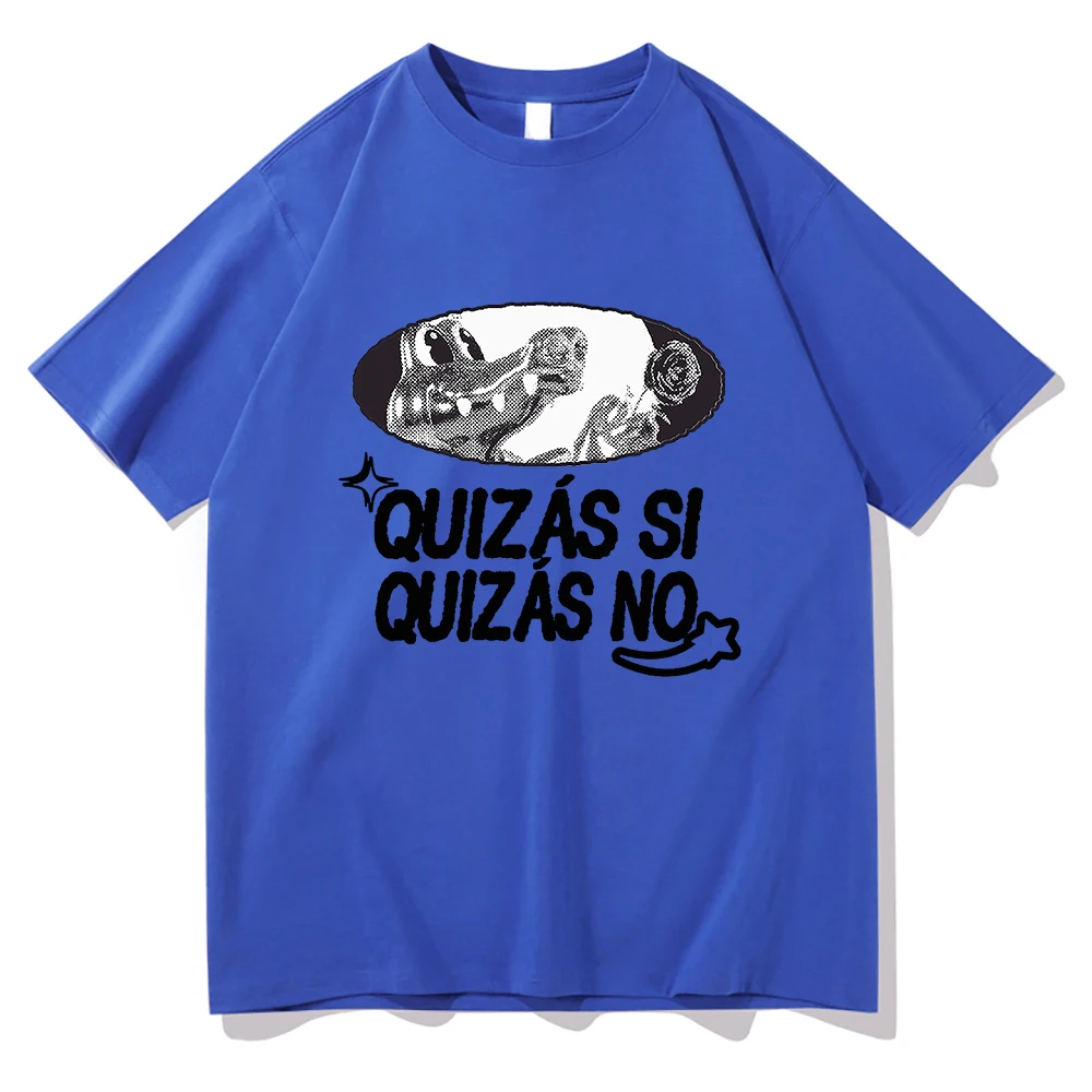 Alvaro Diaz Maybe Yes, Maybe Not Tshirt Vintage Men/women Clothing Harajuku Clothes Manga Unisex Tops Cotton Graphic T Shirts